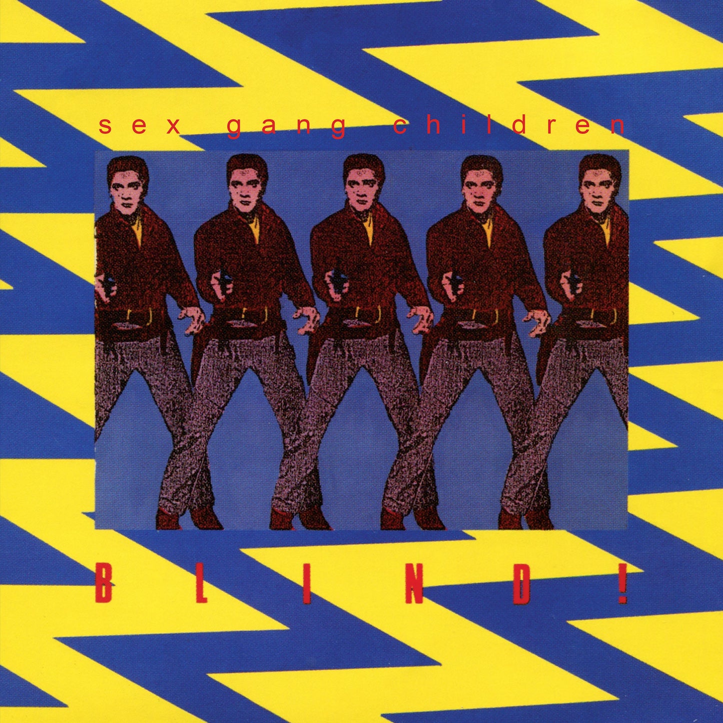 SEX GANG CHILDREN – Blind! LP (blue vinyl)