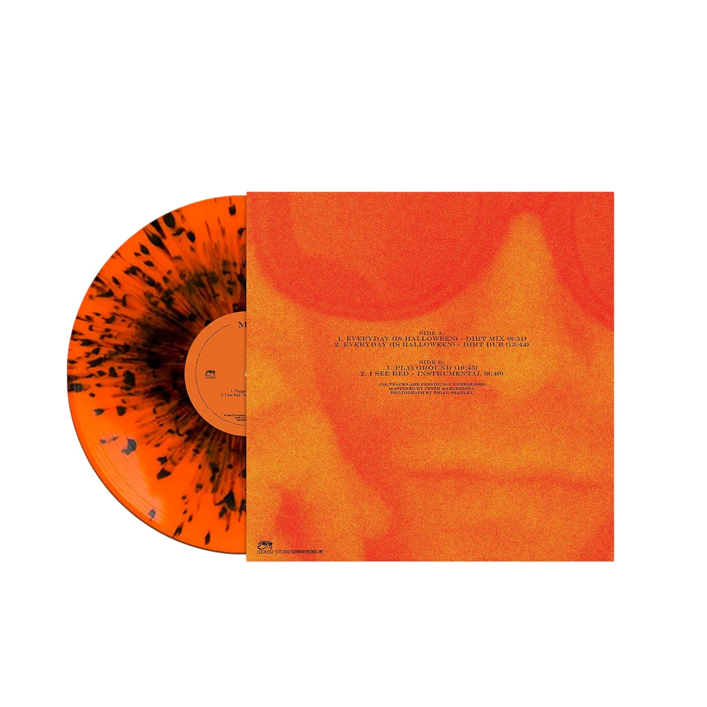 MINISTRY – Everyday (Is Halloween) • The Lost Mixes 12" (orange/black splatter vinyl)