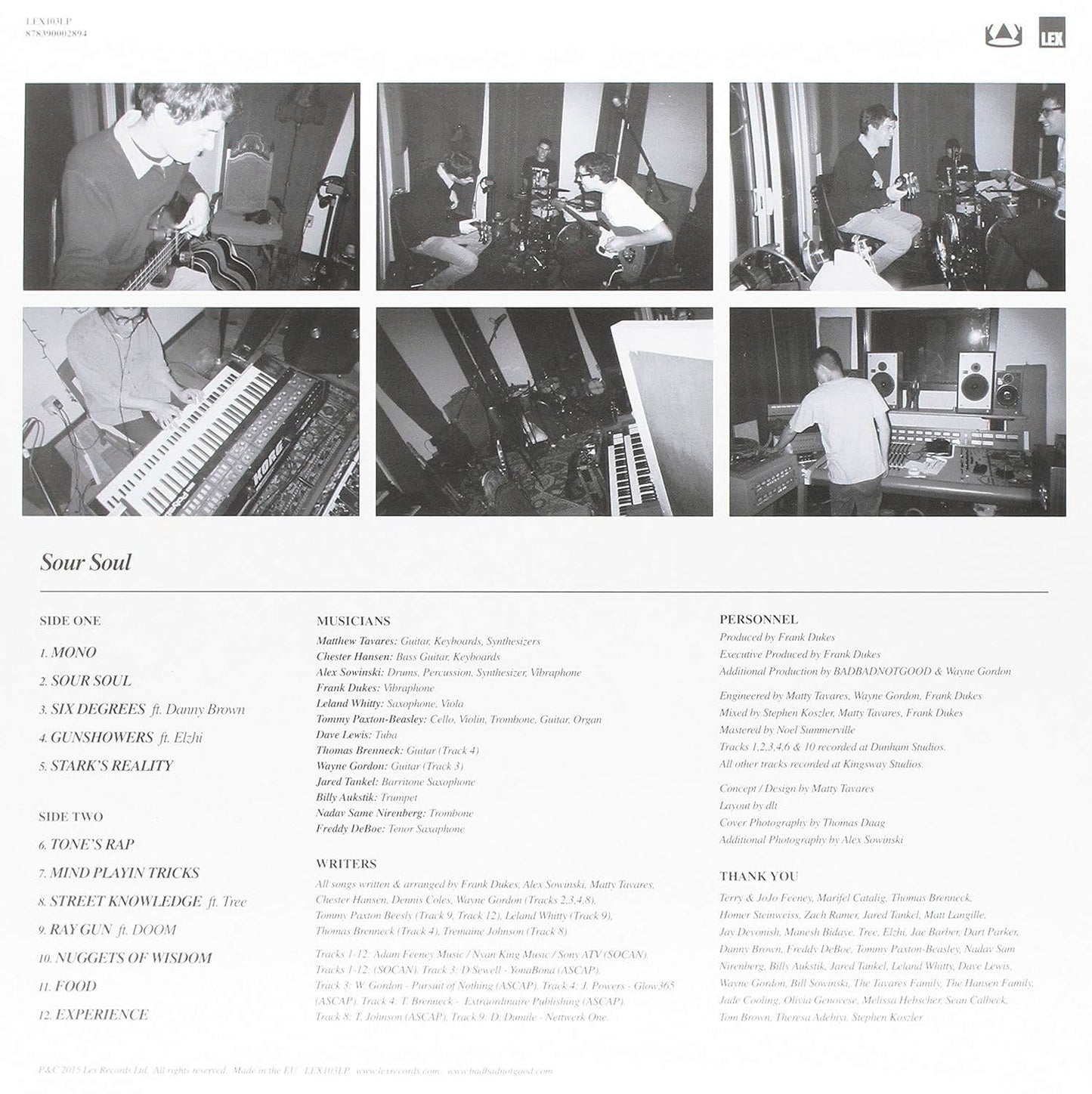 BADBADNOTGOOD / GHOSTFACE KILLAH – Sour Soul LP