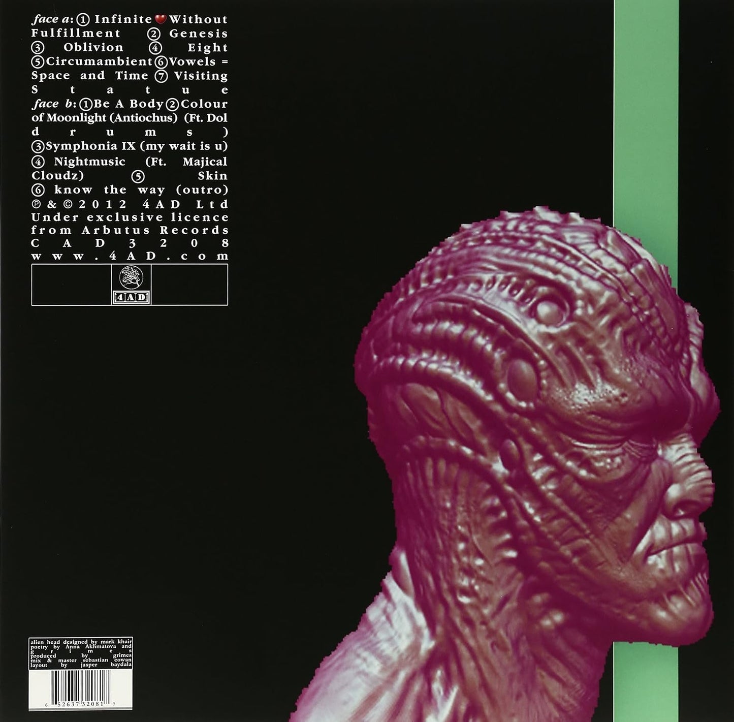 GRIMES – Visions LP