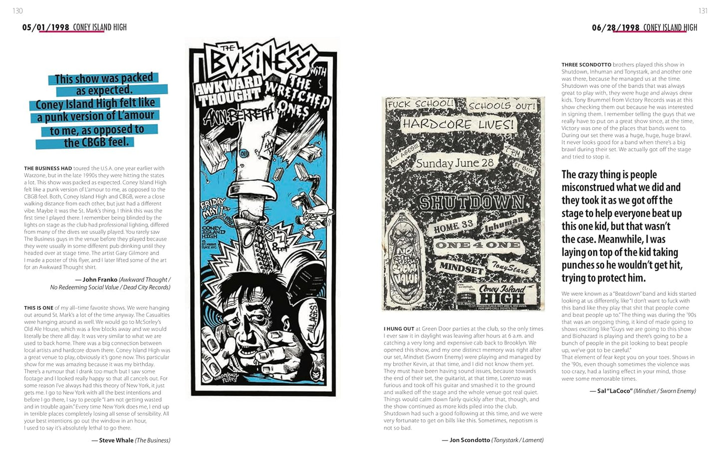 New York Hardcore Chronicles Vol. 2 (1990 - 1999): A Flyer Oral History by Drew Stone