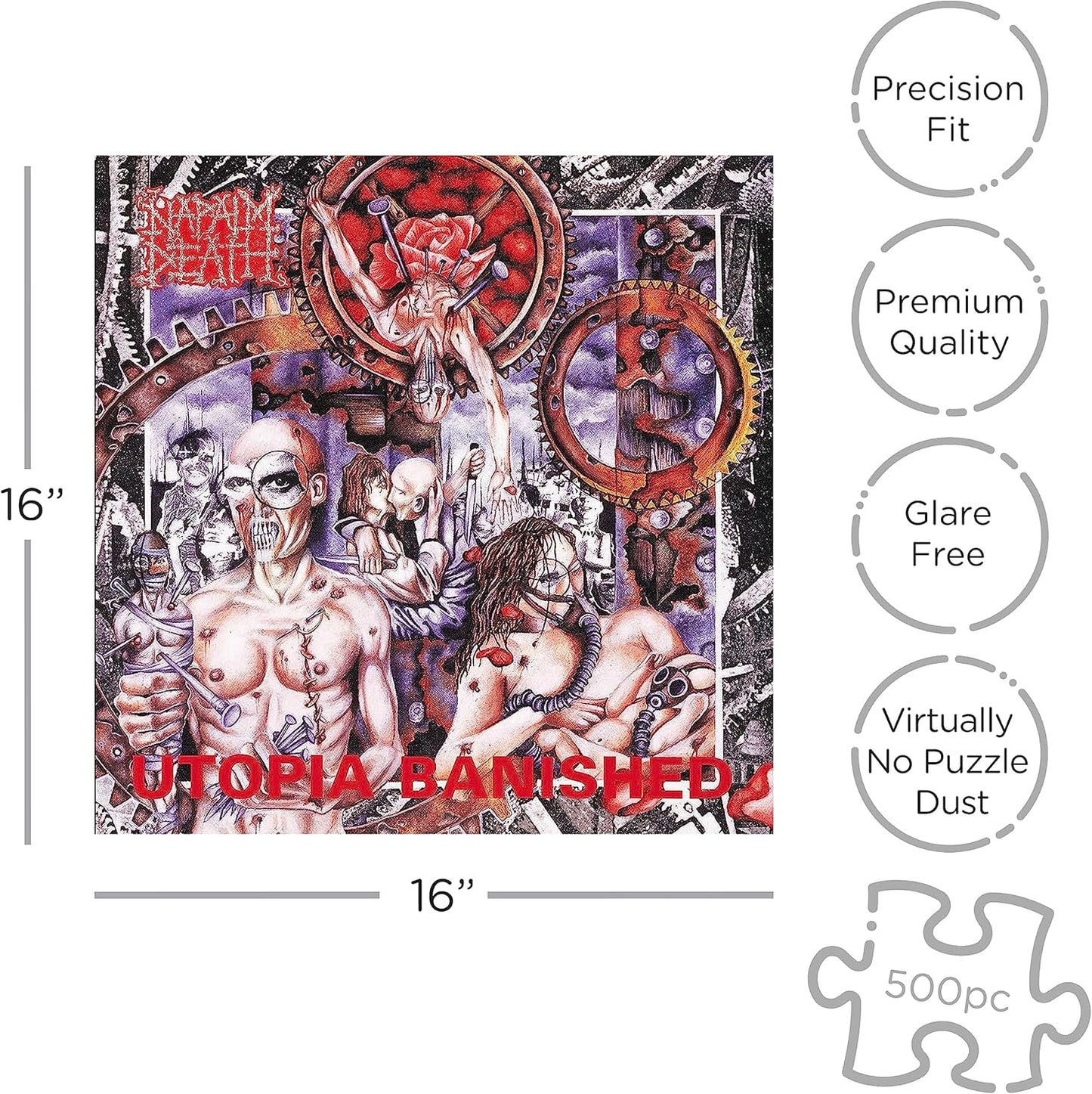 NAPALM DEATH – Utopia Banished | 500 Piece Jigsaw Puzzle