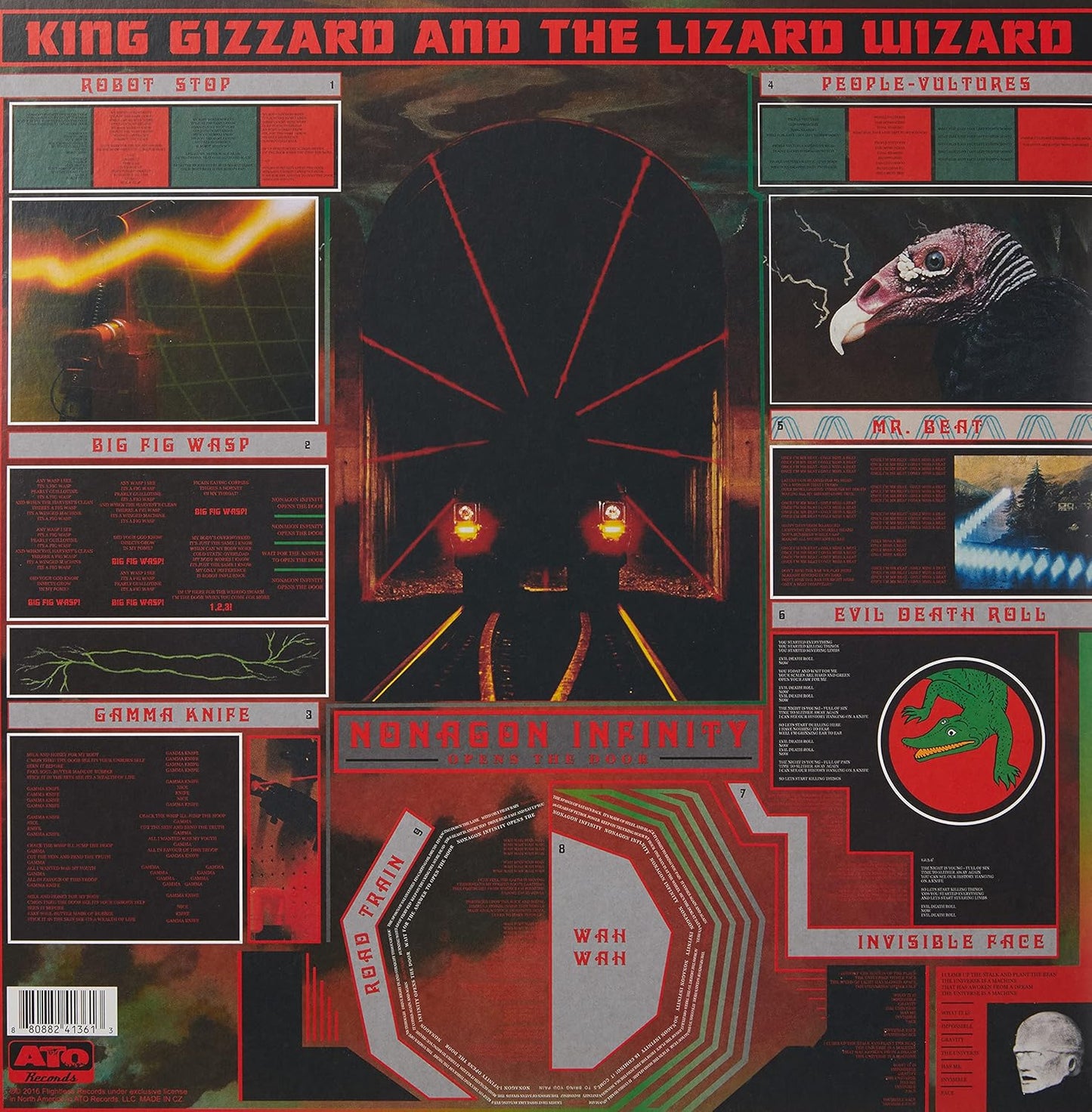 KING GIZZARD & THE LIZARD WIZARD – Nonagon Infinity LP (color vinyl)