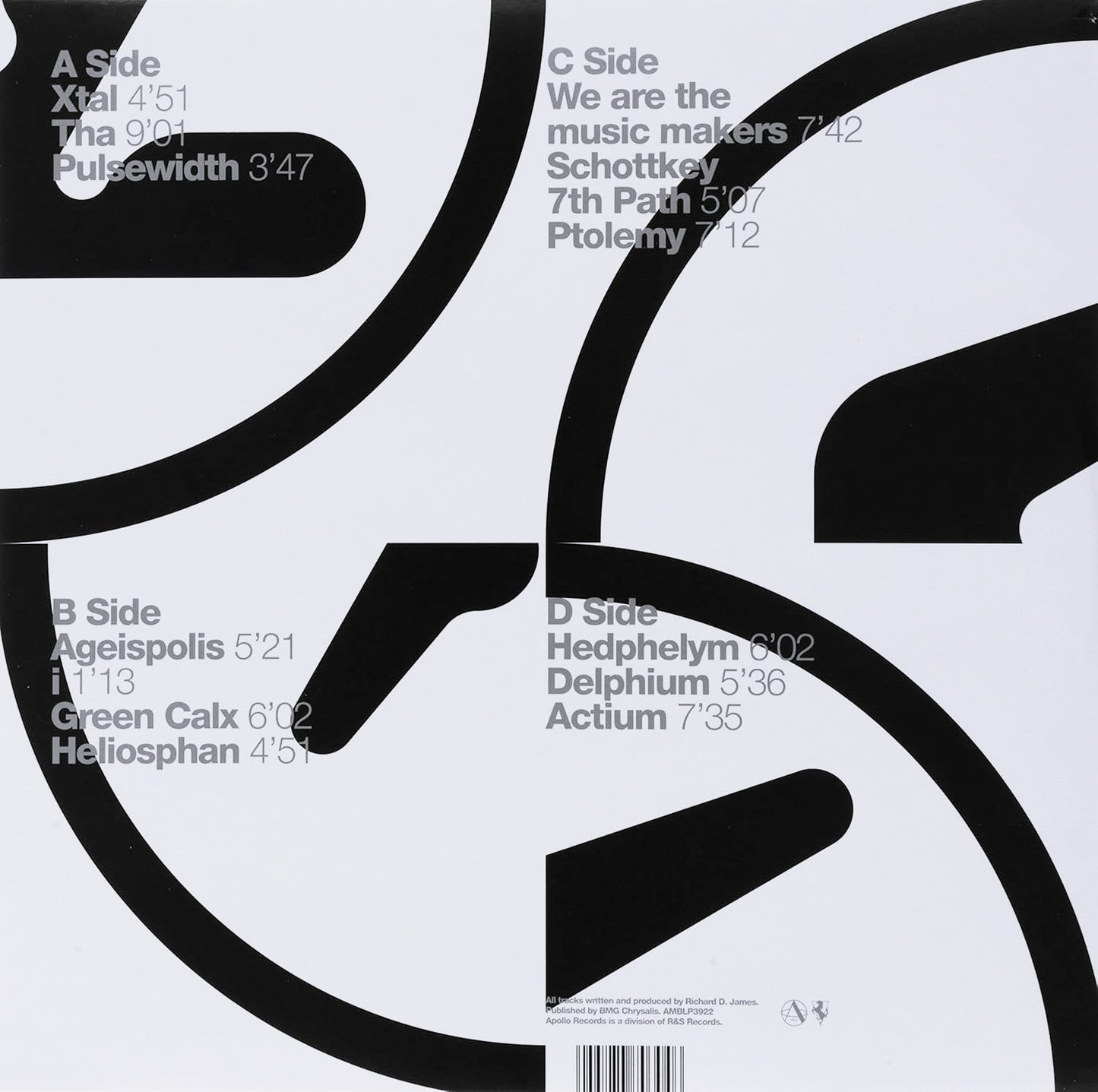 APHEX TWIN – Selected Ambient Works 85-92 2xLP