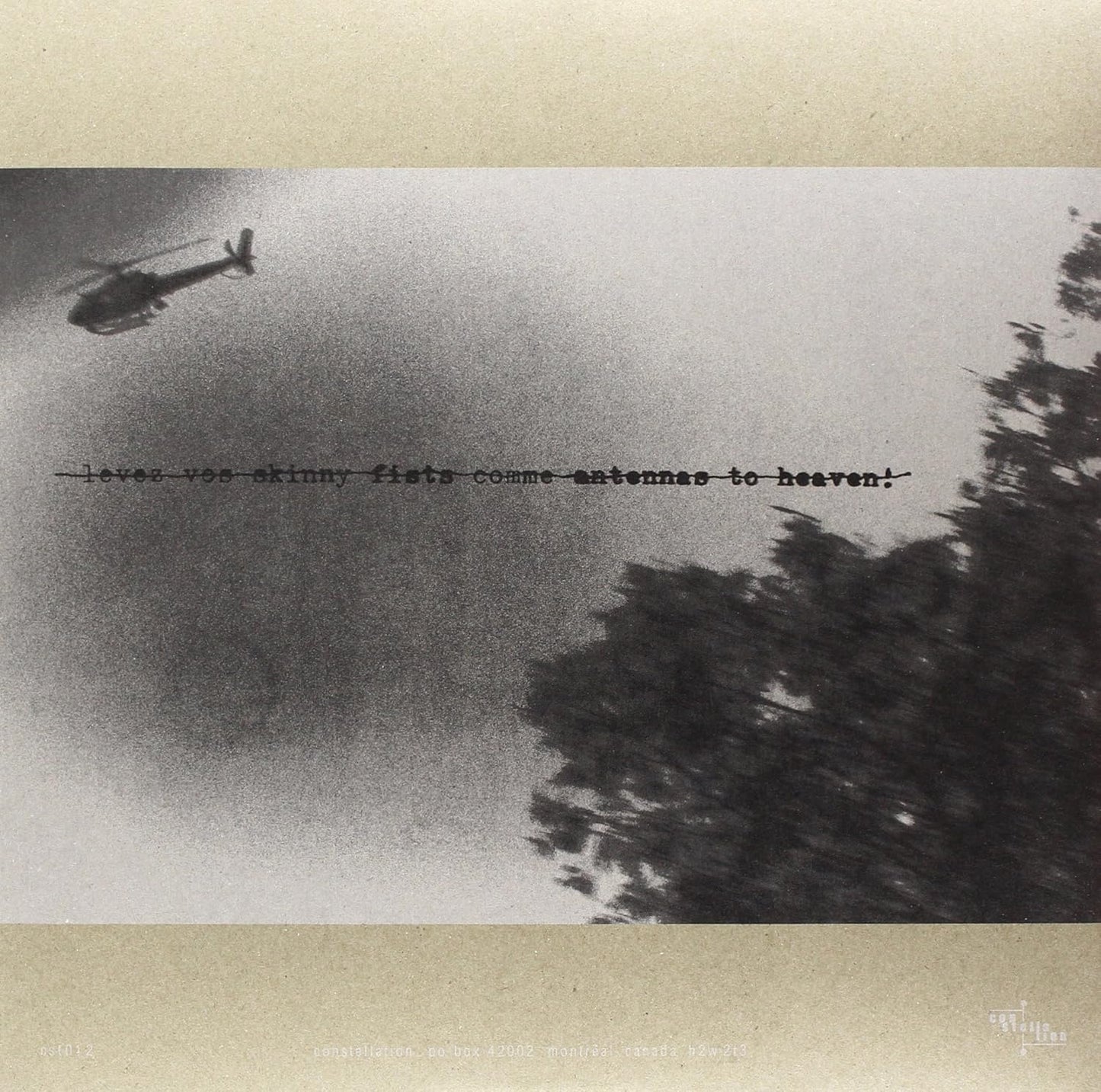 GODSPEED YOU BLACK EMPEROR! – Lift Your Skinny Fists Like Antennas To Heaven 2xLP