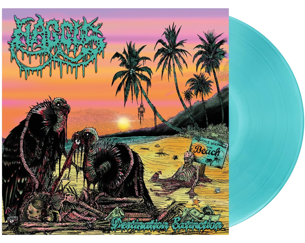 HAGGUS – Destination Extinction LP (color vinyl)
