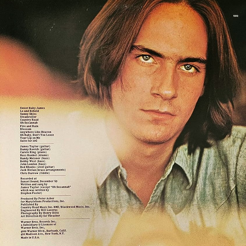 JAMES TAYLOR – Sweet Baby James LP