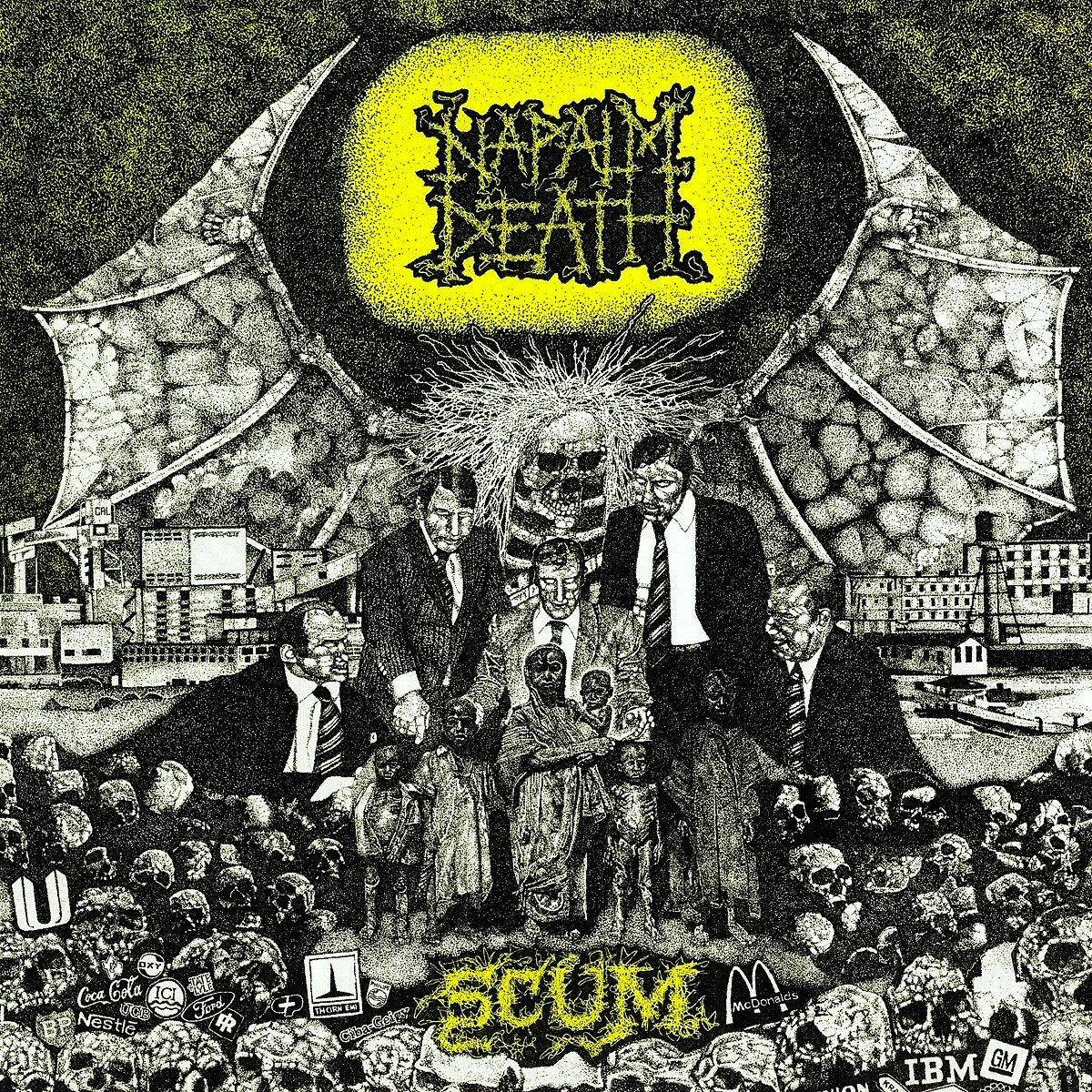 NAPALM DEATH – Scum LP