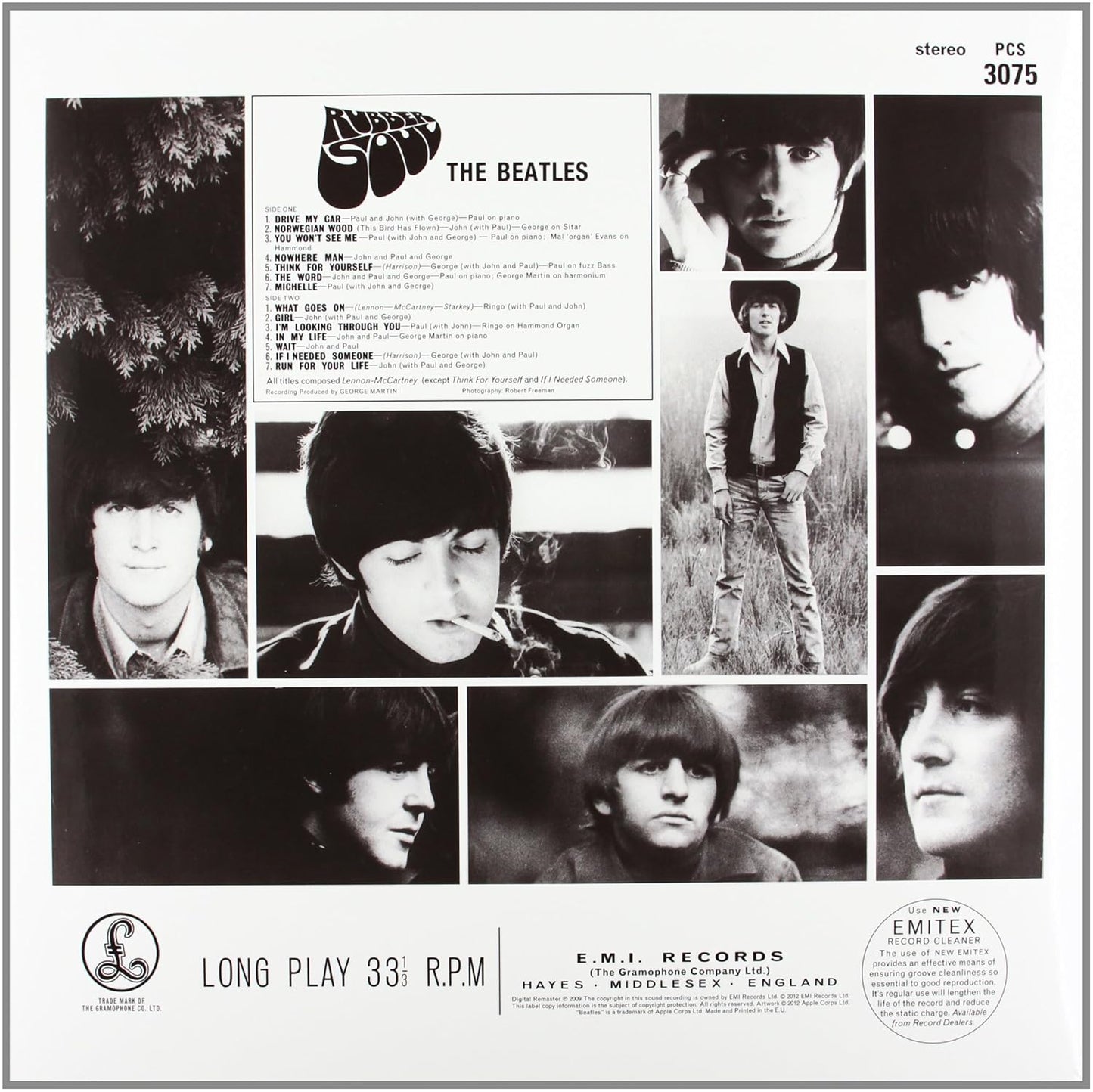 BEATLES – Rubber Soul LP