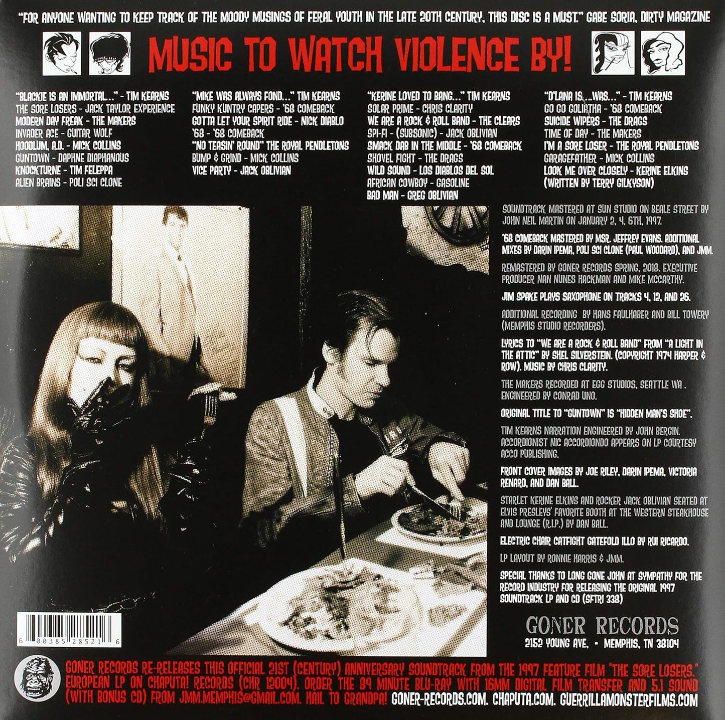 V/A – The Sore Losers OST 2xLP