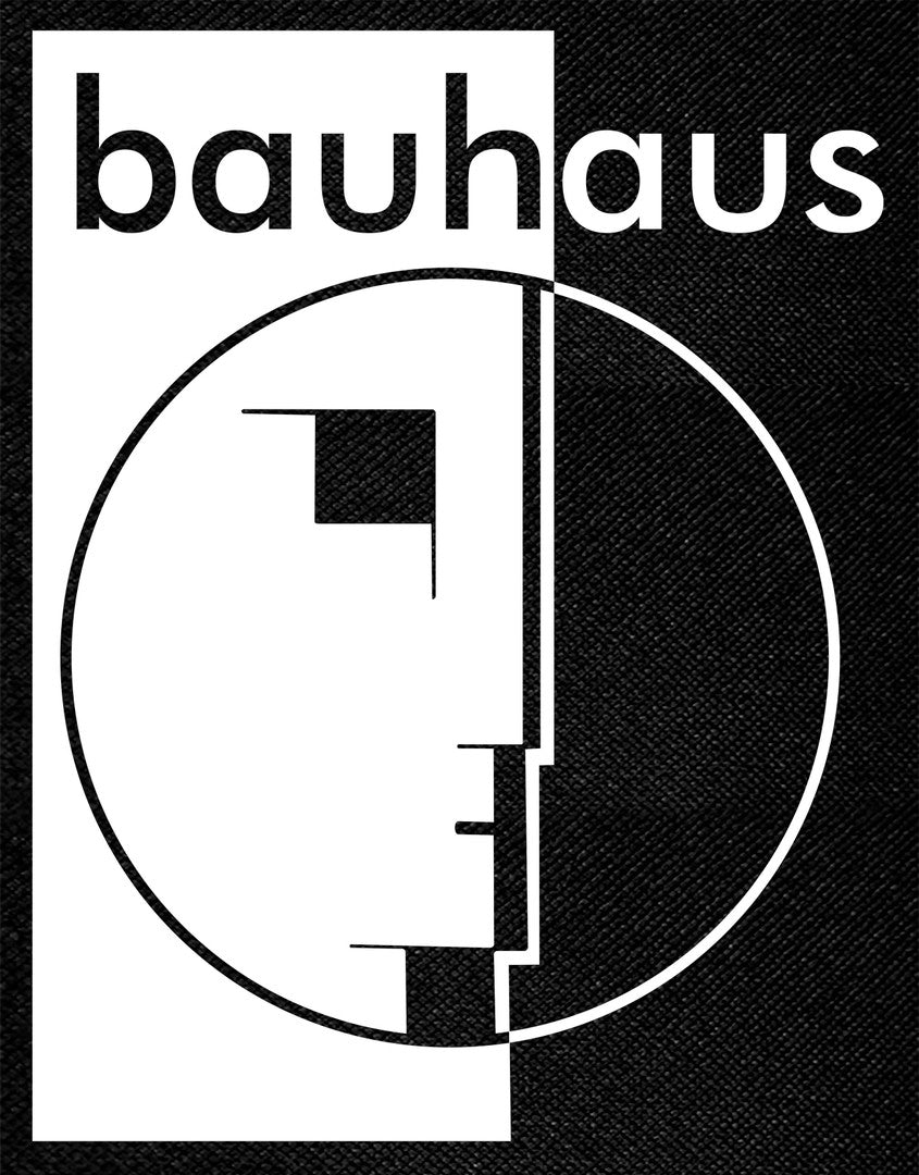 BAUHAUS | Face Architecture Logo BackPatch
