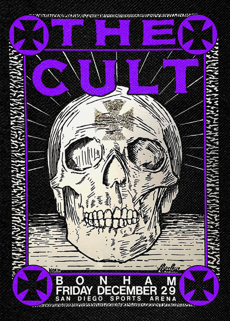 CULT | 1989 Show Flyer BackPatch