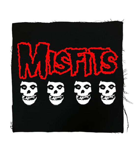 MISFITS | 4 Crimson Ghosts BackPatch