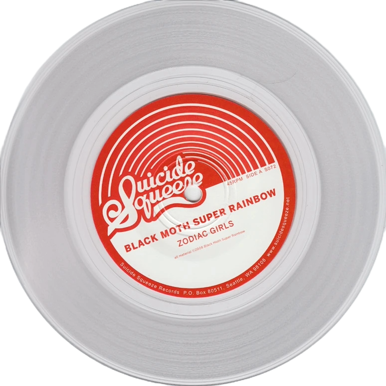 BLACK MOTH SUPER RAINBOW – Zodiac Girls 7" (clear vinyl)
