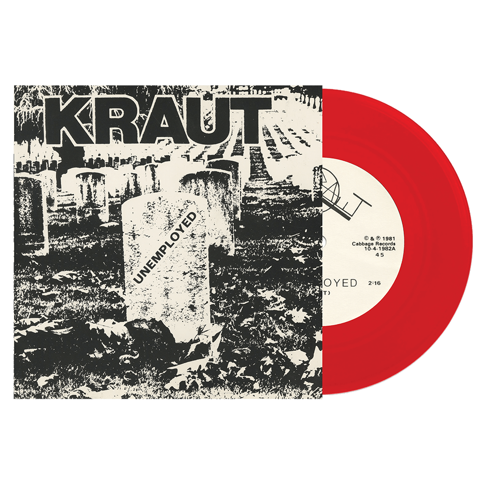 KRAUT – Unemployed 7" (color vinyl)