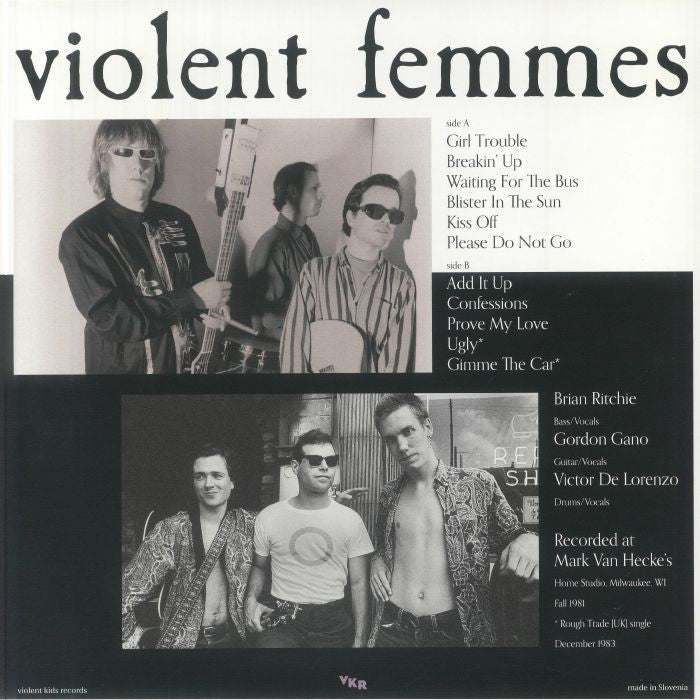 VIOLENT FEMMES – 1981 Studio Demo LP (mossy green marbled vinyl)