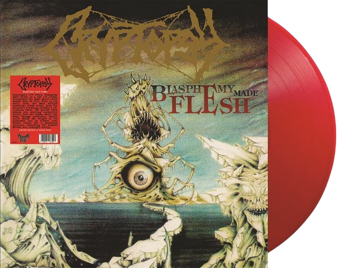 CRYPTOPSY – Blasphemy Made Flesh LP (red vinyl)