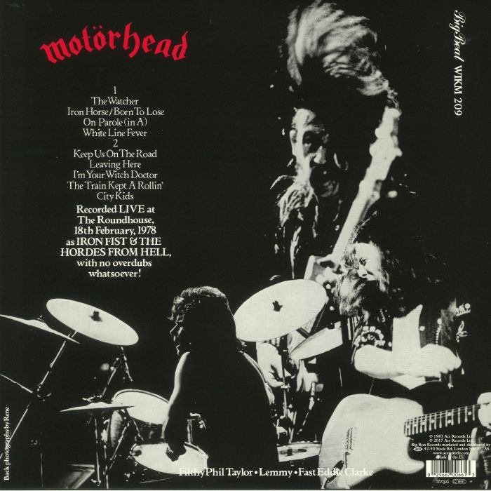 MOTÖRHEAD – What's Words Worth? LP (red vinyl)