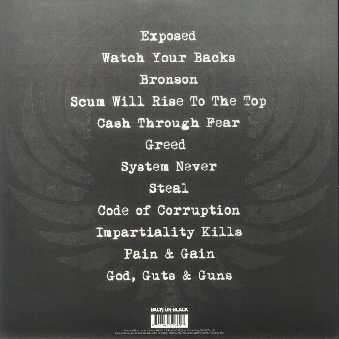 RAW NOISE – System Never LP (clear vinyl)