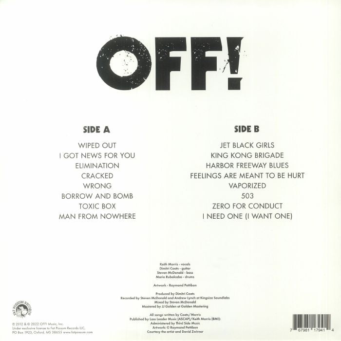 OFF! – S/T LP