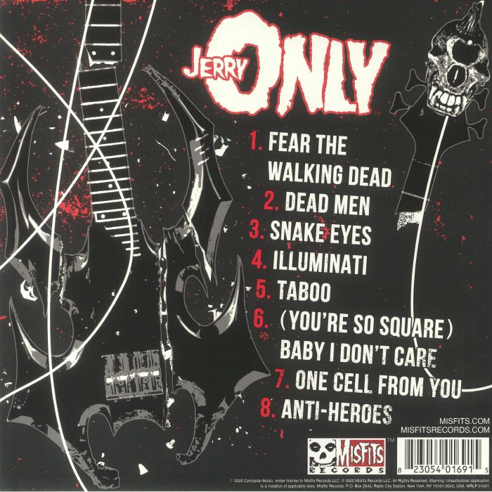 JERRY ONLY – Anti-Hero LP (gold vinyl)
