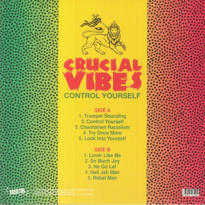 CRUCIAL VIBES – Control Yourself LP