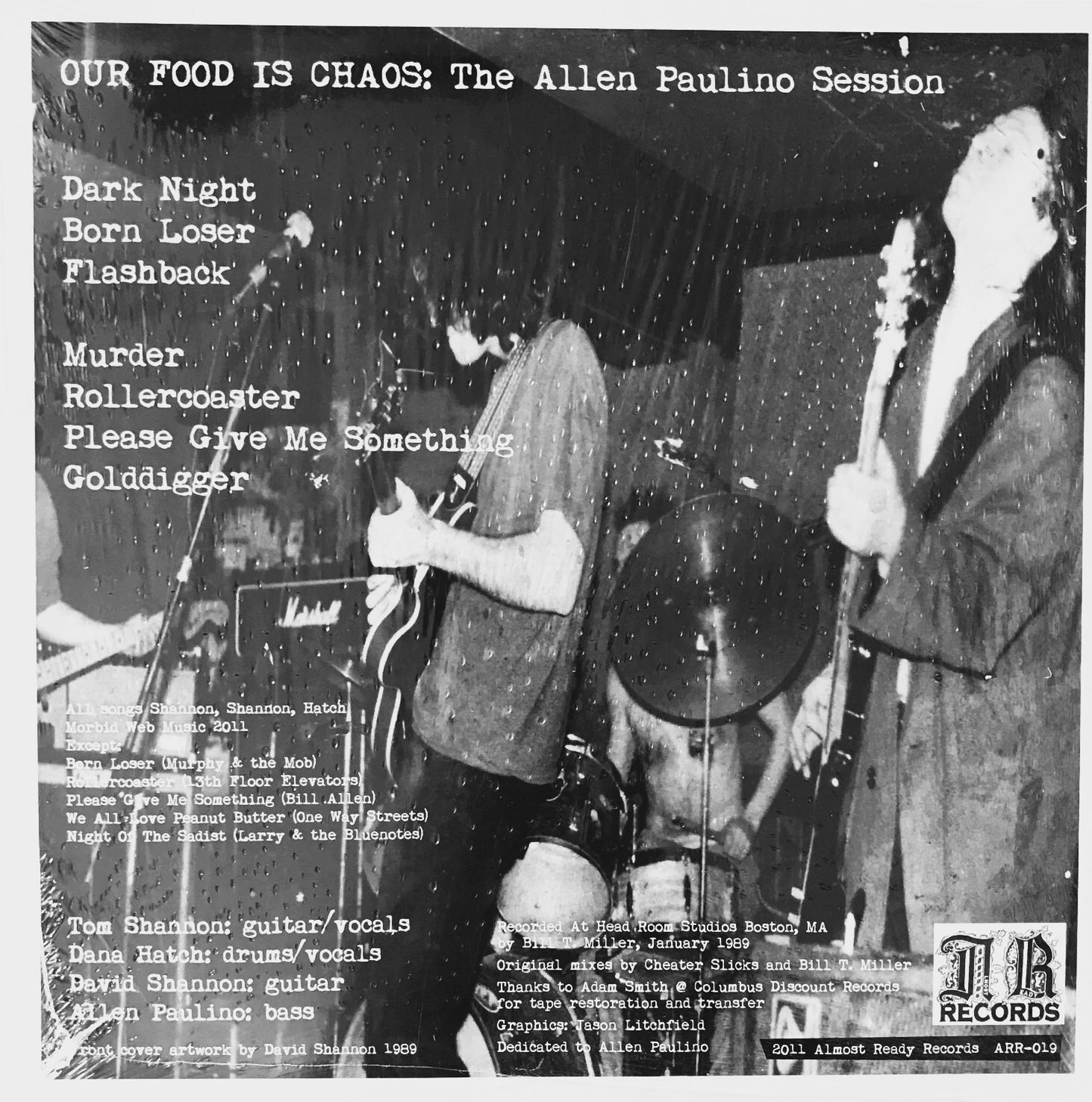 CHEATER SLICKS – Our Food Is Chaos • The Allen Paulino Session LP
