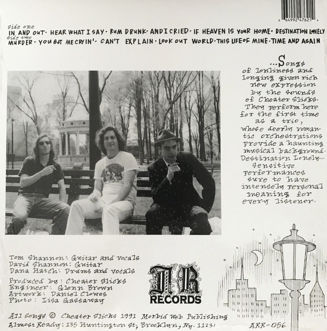 CHEATER SLICKS – Destination Lonely LP