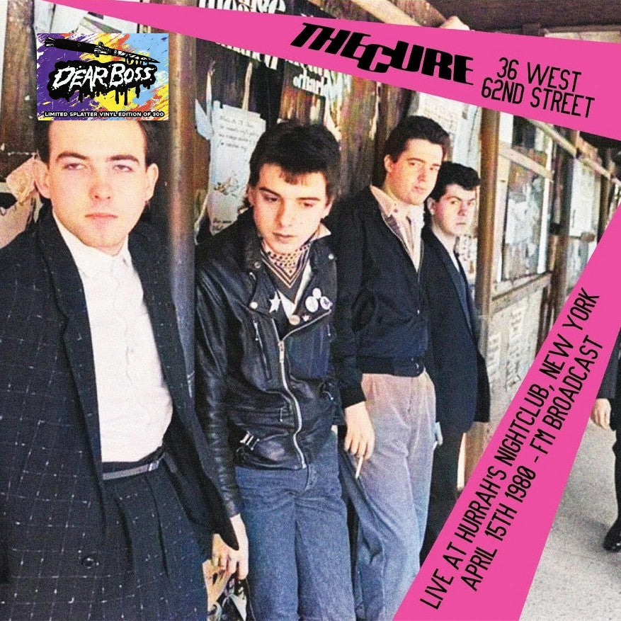 CURE – 36 West 62nd Street • Live At Hurrah's Nightclub NYC 1980 LP