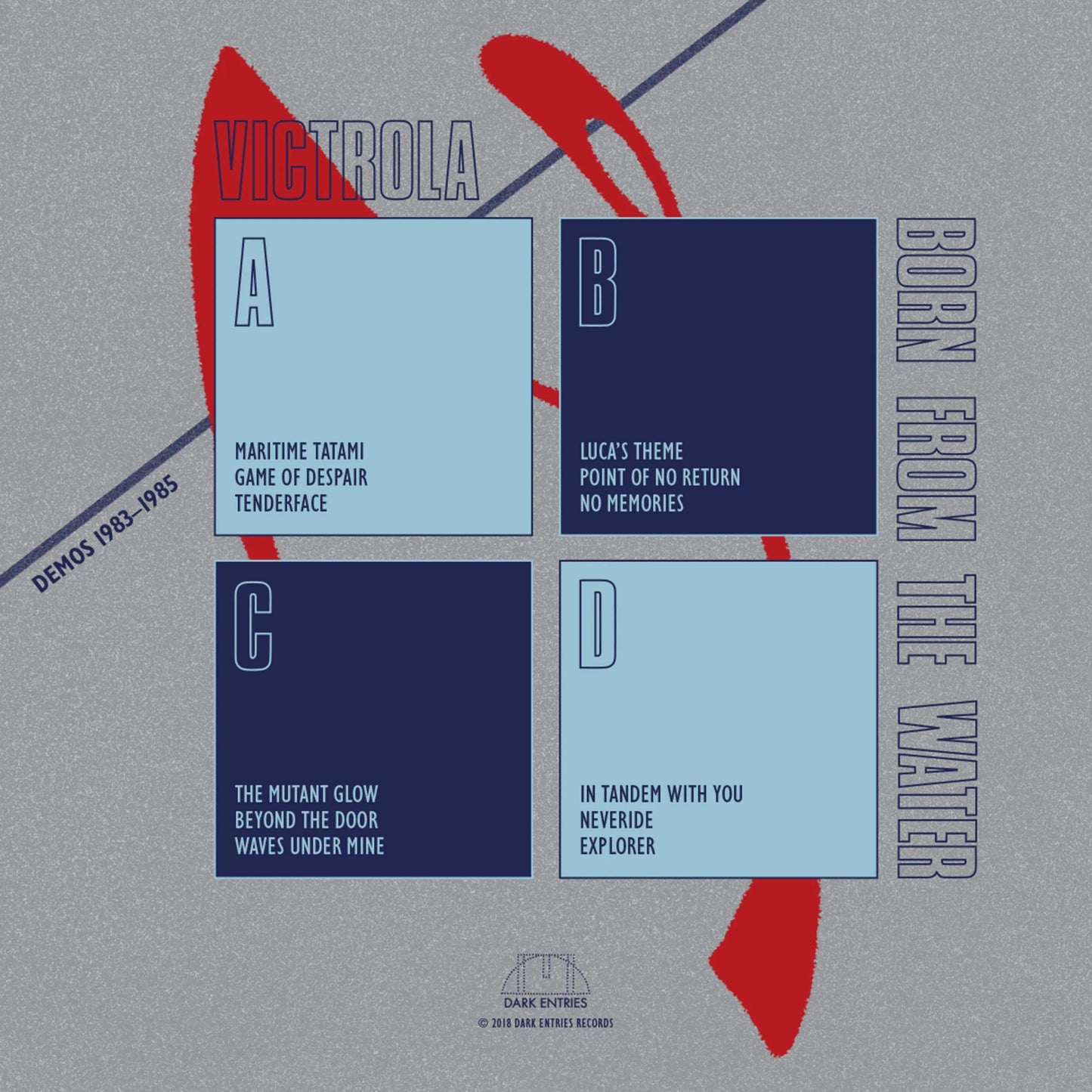 VICTROLA – Born From The Water (Demos 1983-1985) 2xLP