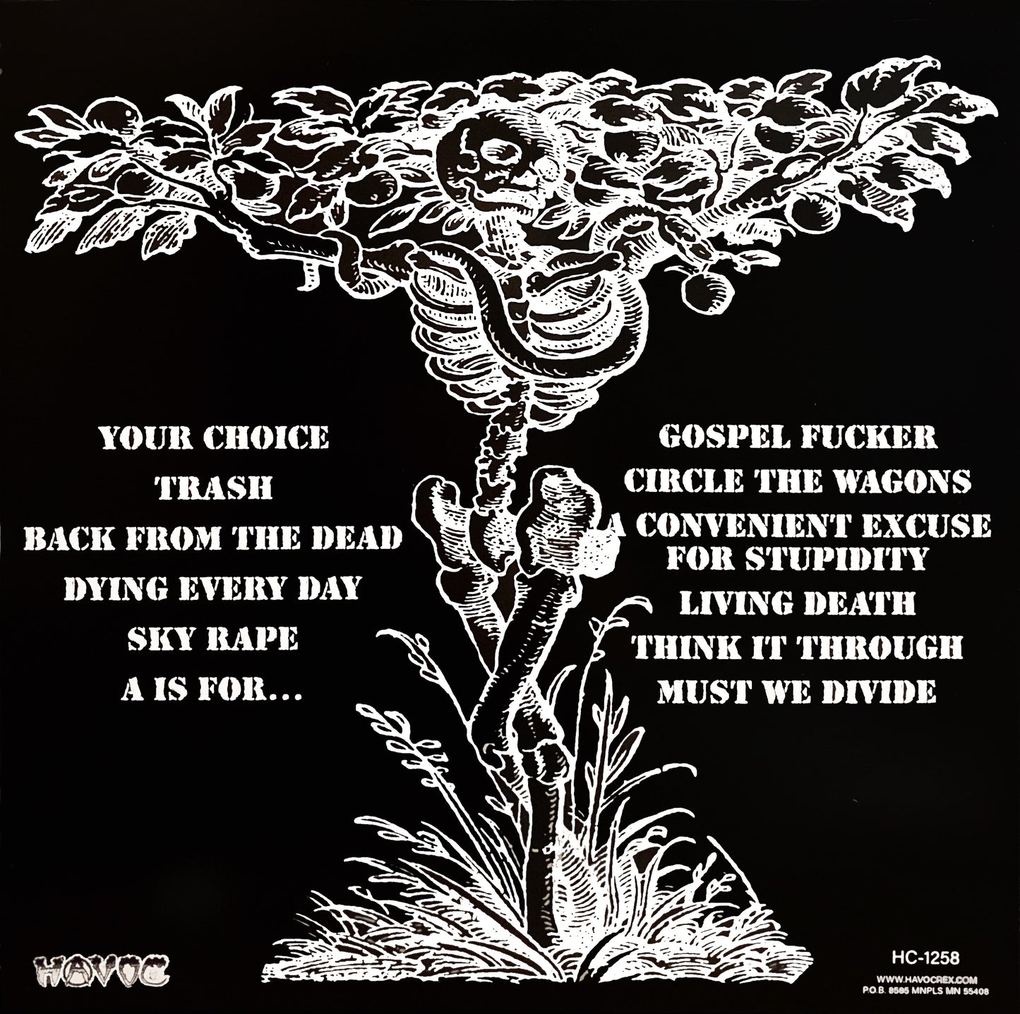 DETESTATION – S/T LP