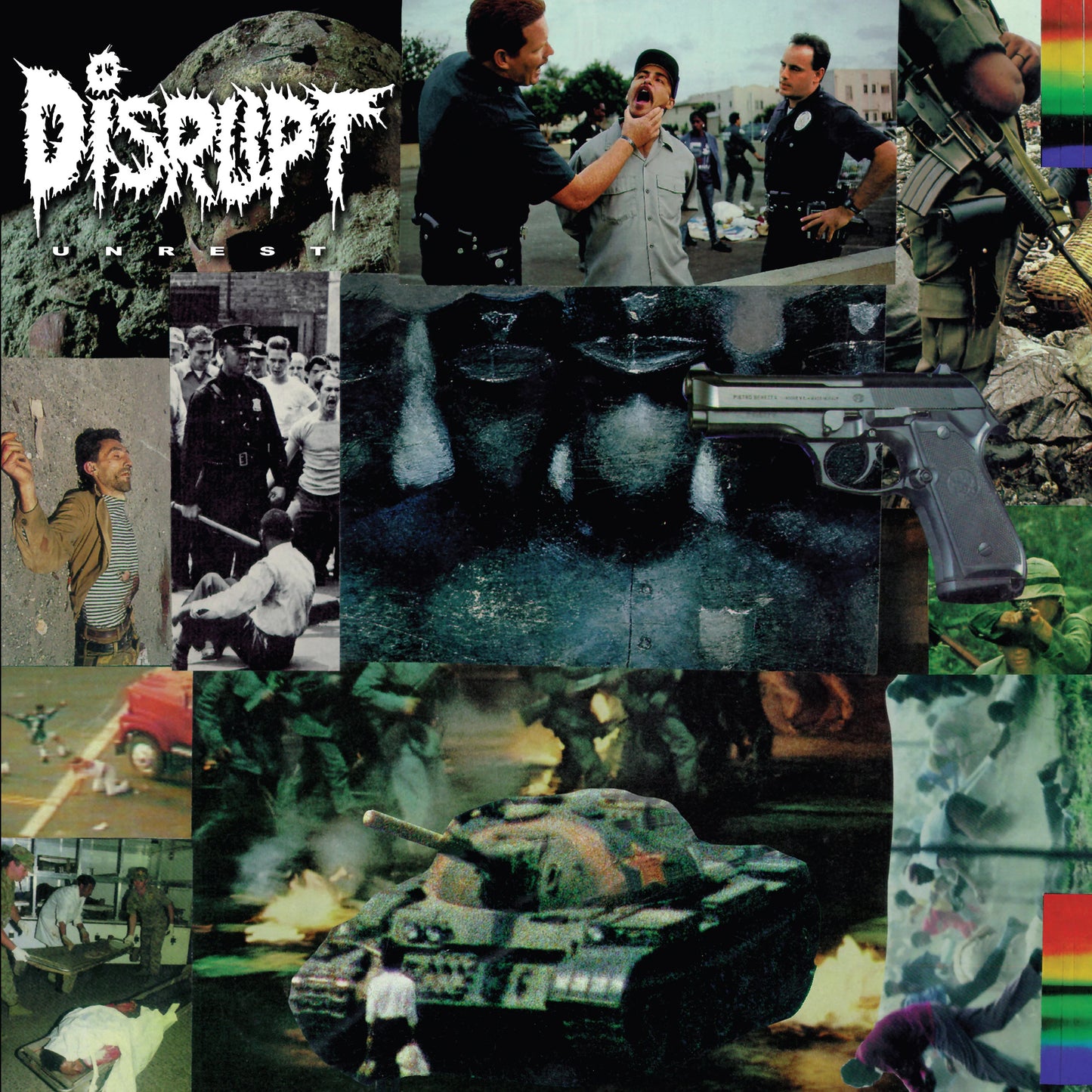 DISRUPT – Unrest LP ("Swamp Green" vinyl)