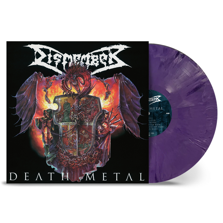DISMEMBER – Death Metal LP (purple marbled vinyl)