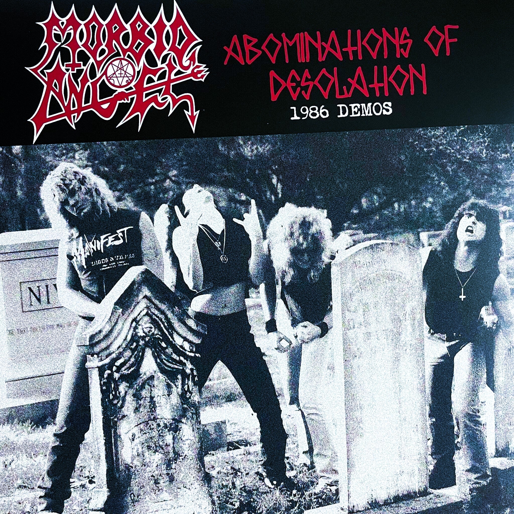 MORBID ANGEL – Abominations Of Desolation • 1986 Demos LP – CITY NOISE