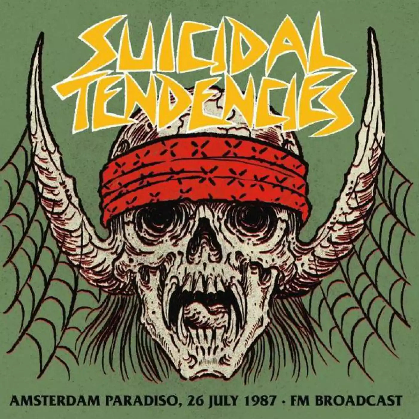 SUICIDAL TENDENCIES – Amsterdam Paradiso LP (white vinyl)