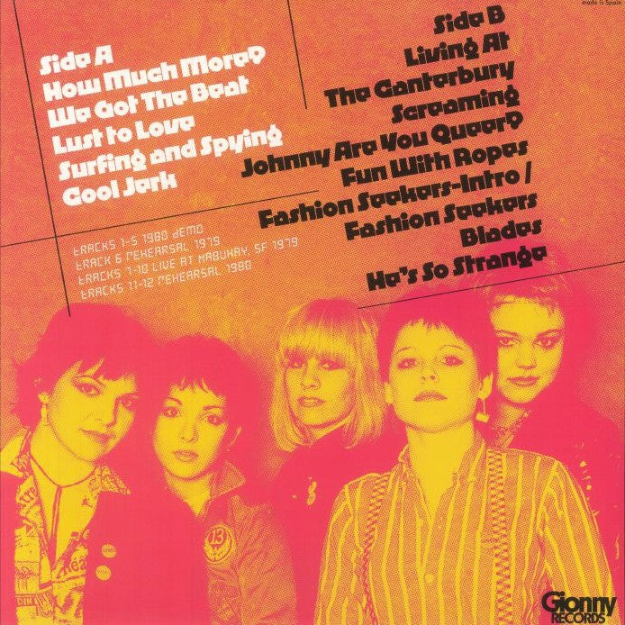 GO-GO'S – Go-Go's Demos & Outtakes 1979-80 LP ("Regrind" marbled vinyl)
