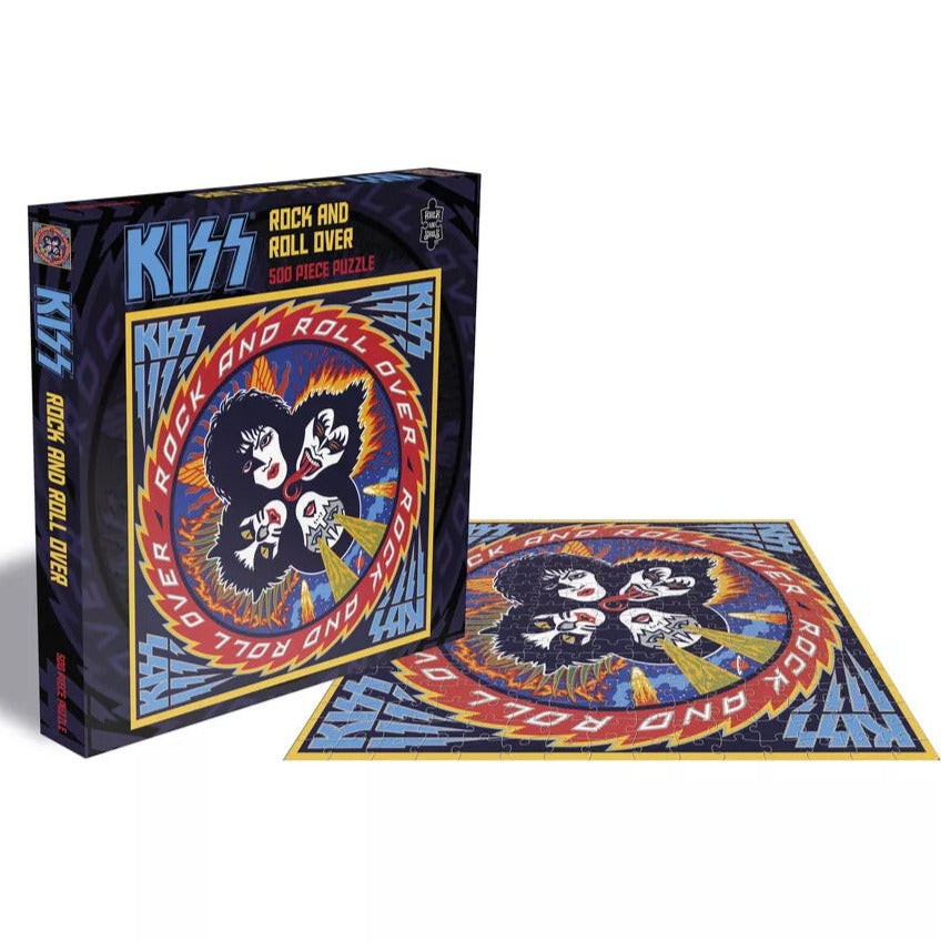 KISS – Rock & Roll Over | 500 Piece Jigsaw Puzzle
