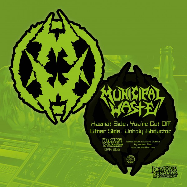 MUNICIPAL WASTE – Picture Shape Vinyl 7"