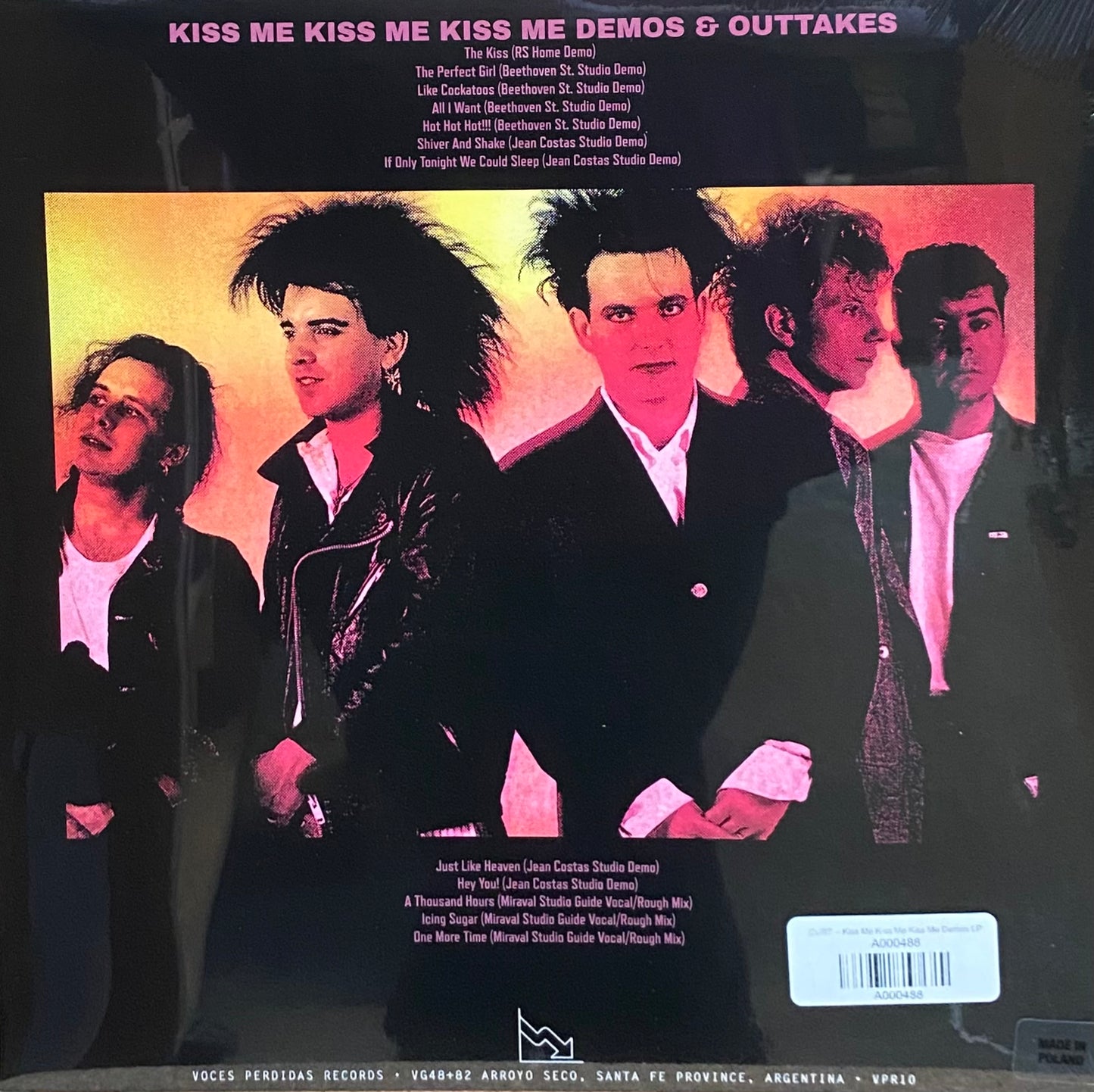 CURE – Kiss Me Kiss Me Kiss Me Demos LP