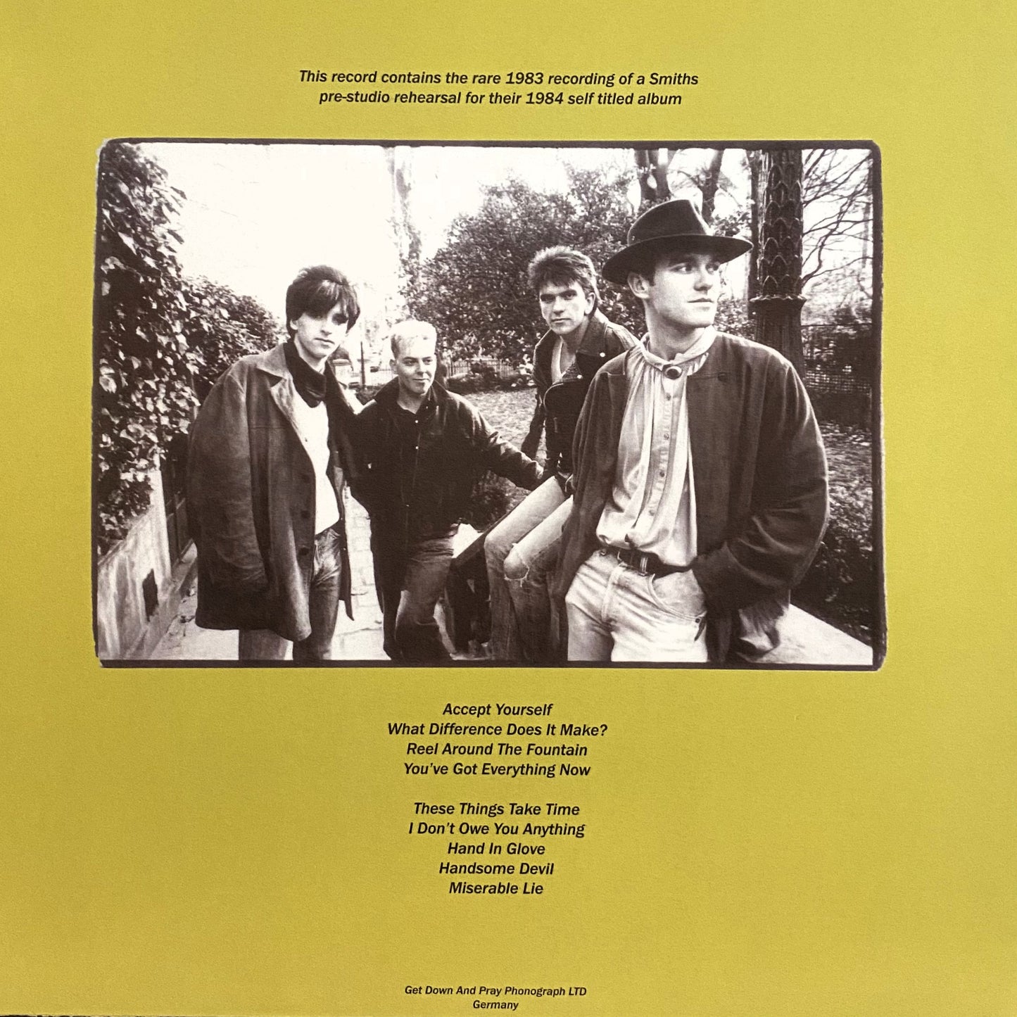 SMITHS – The Pablo Cuckoo Tape LP (color vinyl)