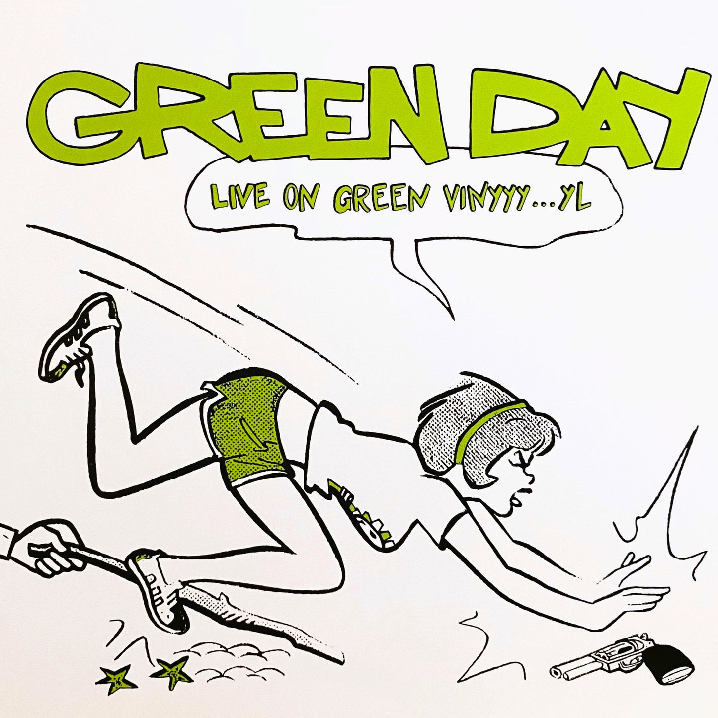 GREEN DAY – Live On Green Vinyyy...yl LP (color vinyl)