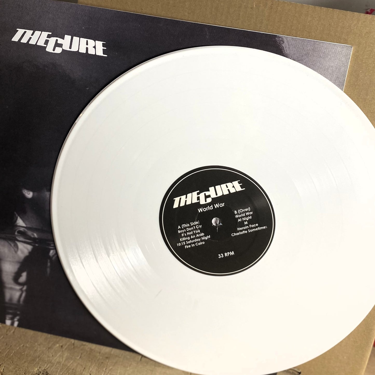 CURE – World War: Rare Demos LP (color vinyl)