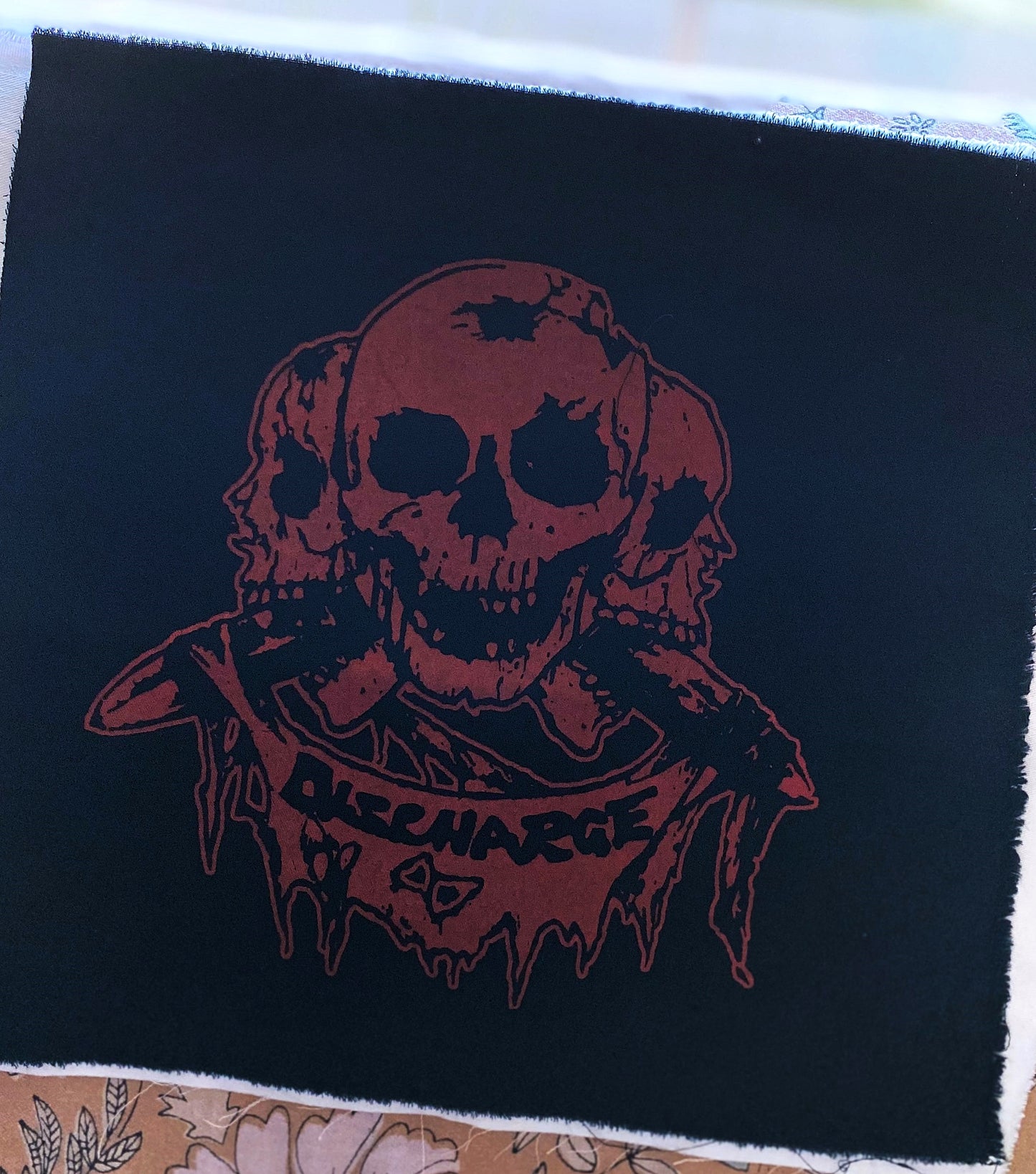 DISCHARGE | Skulls Back Patch