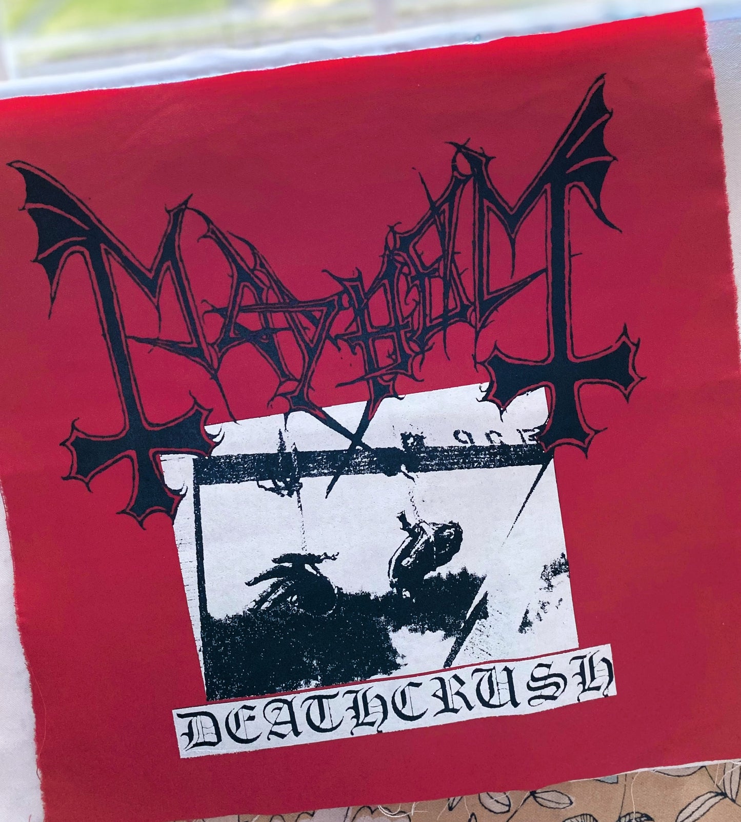 MAYHEM | Deathcrush Back Patch