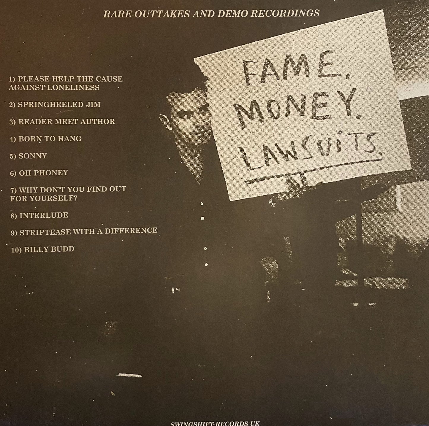 MORRISSEY – Reader Meet Author: Rare Outtakes & Demos LP (cranberry red vinyl)