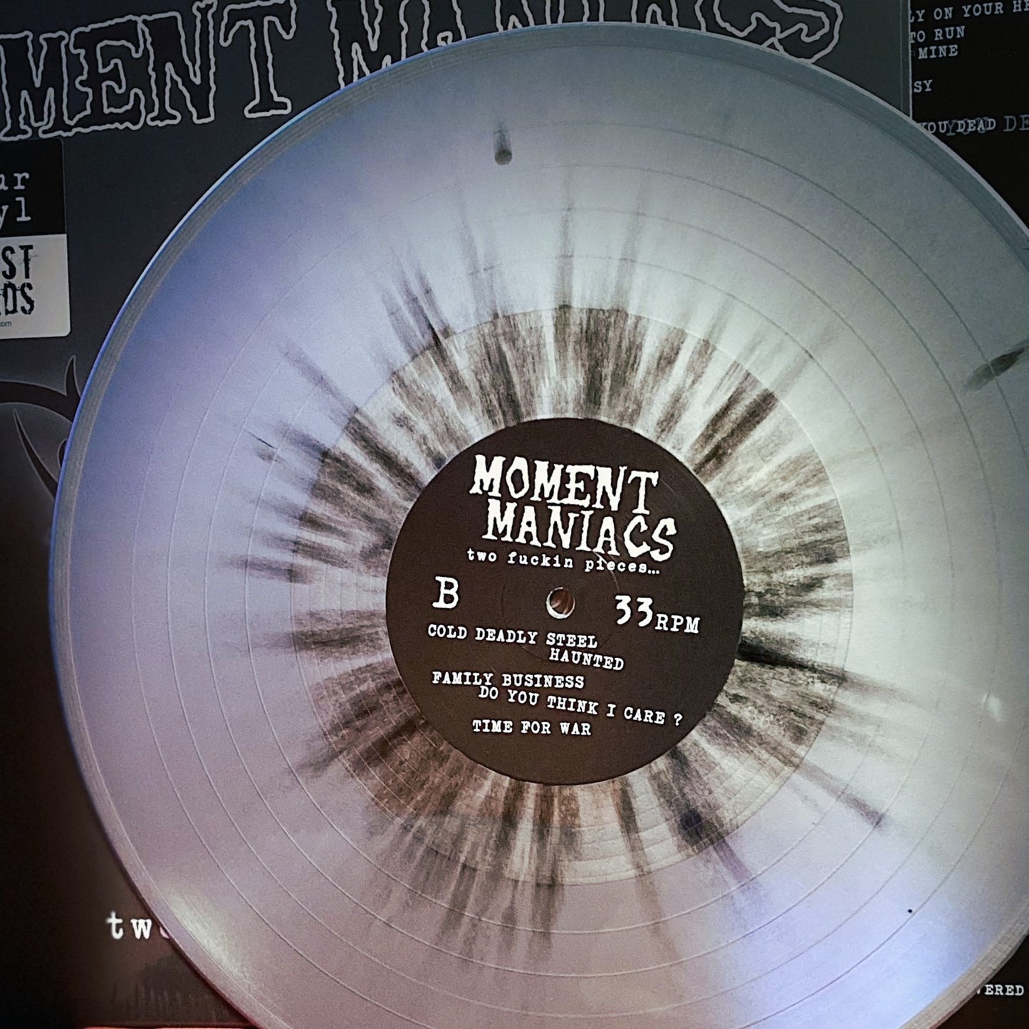 MOMENT MANIACS – Two Fuckin Pieces... LP