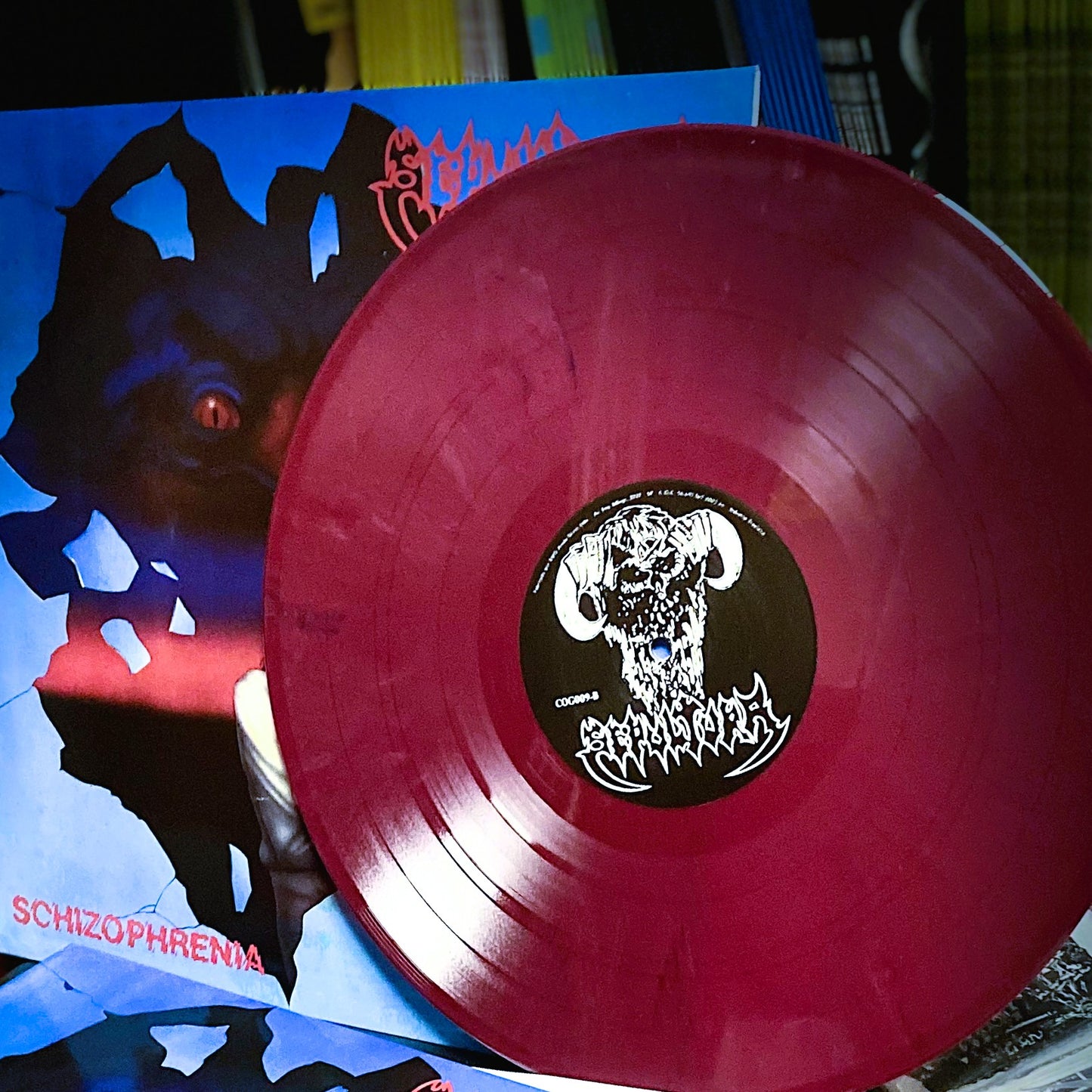 SEPULTURA – Schizophrenia LP (color vinyl)