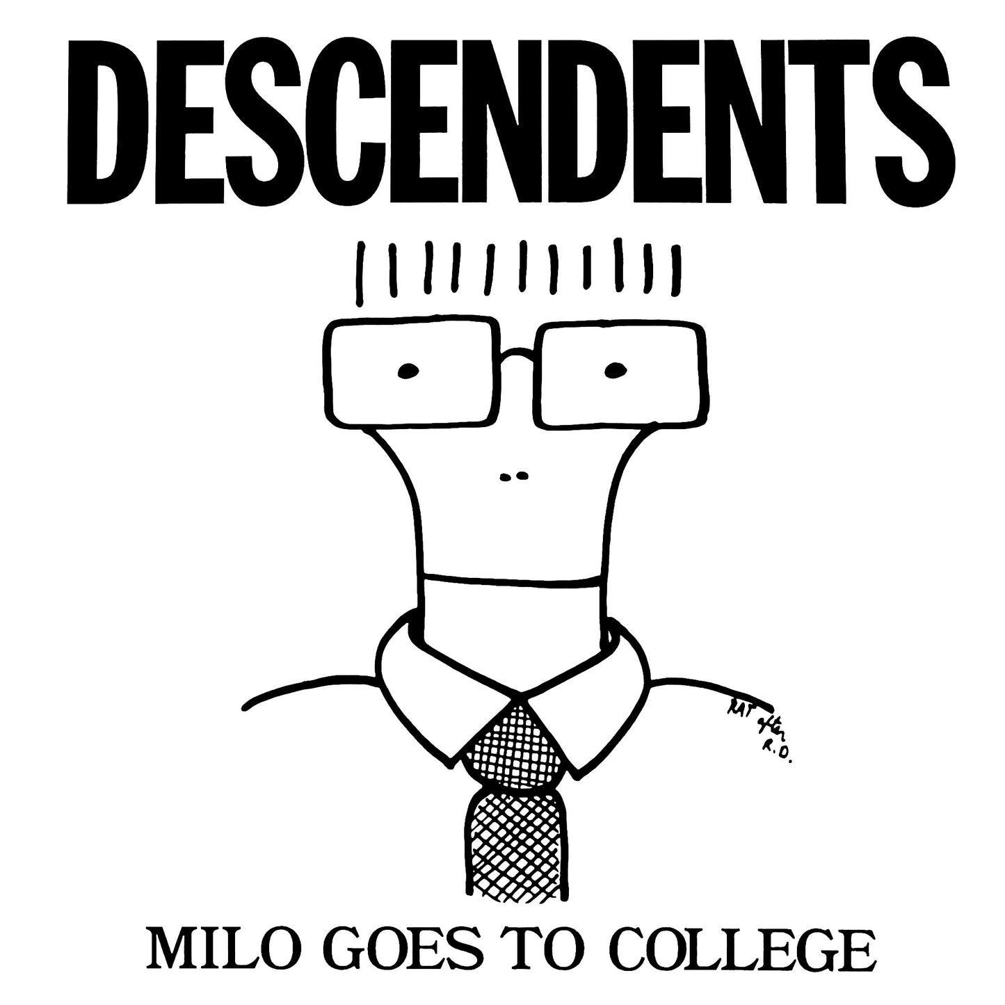 DESCENDENTS – Milo Goes To College LP (clear/pink swirl vinyl)