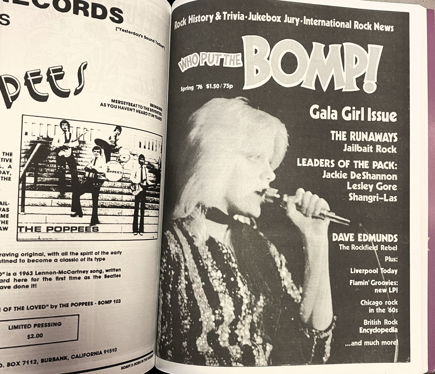 Bomp! 2 - Born in the Garage by Mike Stax & Suzy Shaw