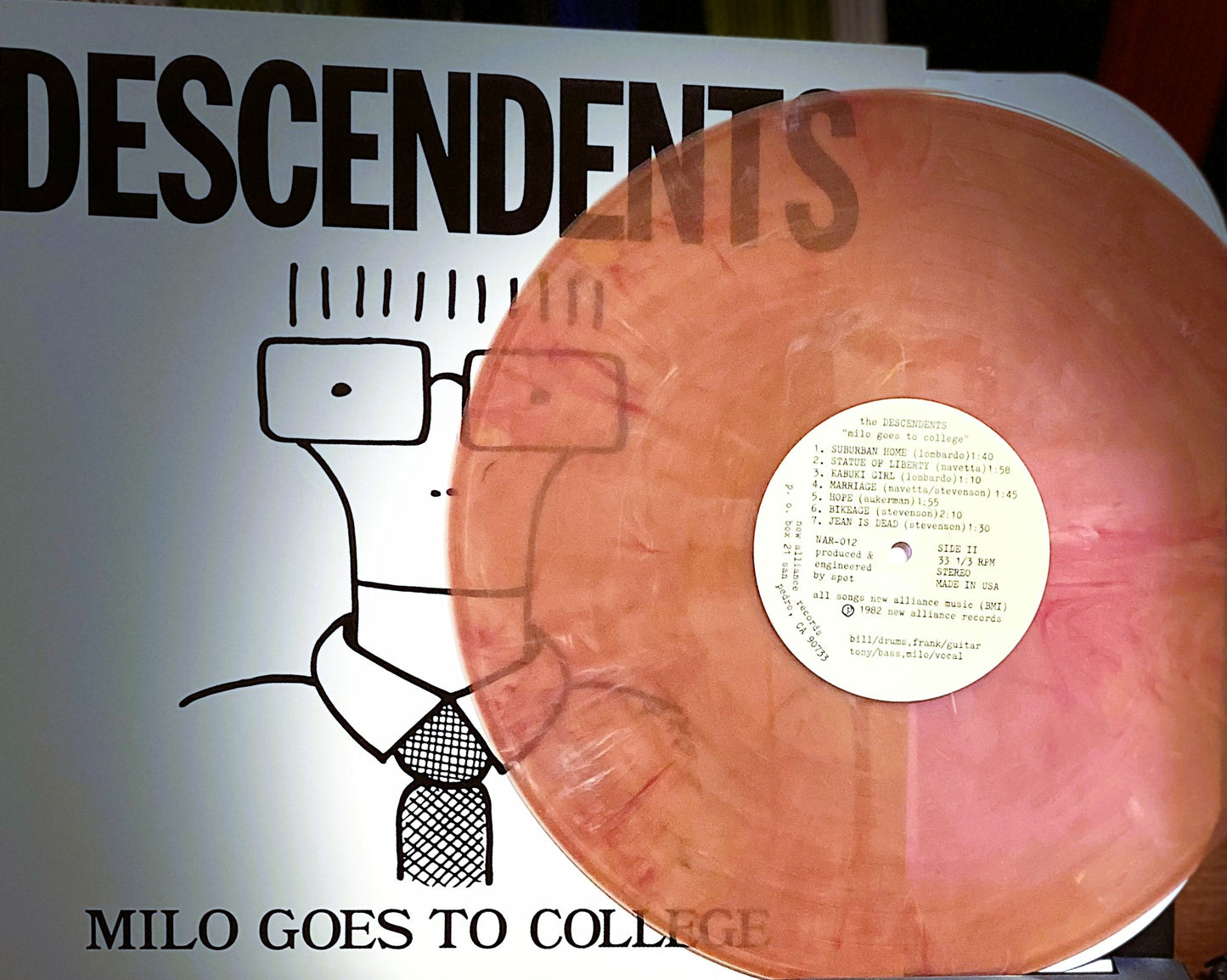 DESCENDENTS – Milo Goes To College LP (color vinyl)